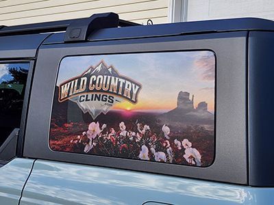 Perforated Full Color Digital Prints